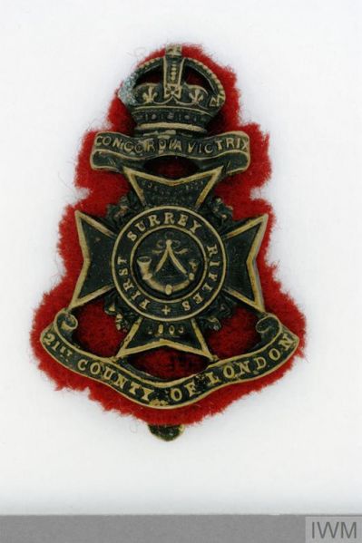 File:21st (County of London) Battalion, The London Regiment (First Surrey Rifles), British Army.jpg