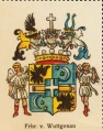Wappen Freiherren von Wutgenau nr. 2321 Freiherren von Wutgenau