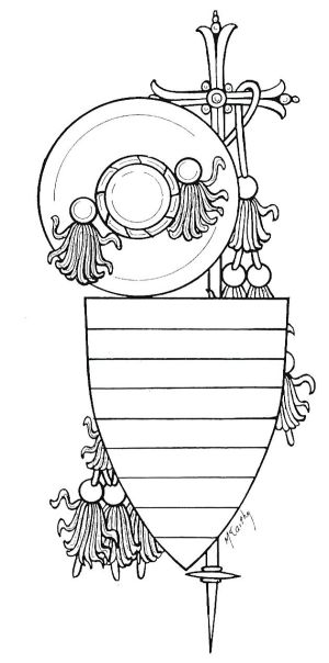 Arms of Arnaud de Canteloup