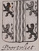 Wapen van Poortvliet/Arms (crest) of Poortvliet