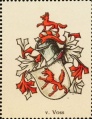 Wappen von Voss nr. 2298 von Voss