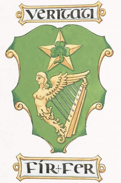 Coat of arms (crest) of National University of Ireland