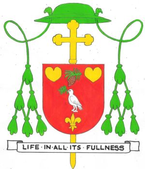 Arms (crest) of Amédée Wilfrid Proulx