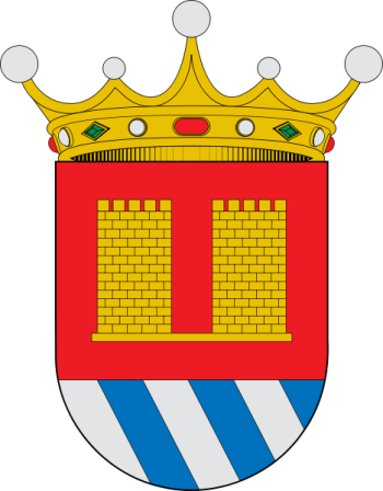 Escudo de Rueda de Jalón/Arms (crest) of Rueda de Jalón