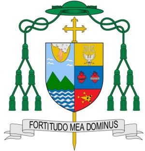 Arms (crest) of Abel Cahiles Apigo