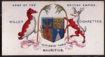 The National Arms of Mauritius