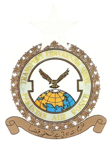 Coat of arms (crest) of the Transport Conversion School, Pakistan Air Force