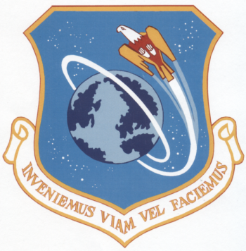 Coat of arms (crest) of the Air Force Satellite Control Facility, US Air Force