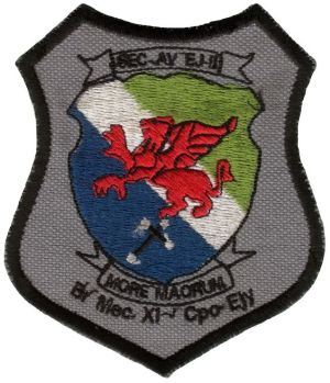 Coat of arms (crest) of the Army Aviation Section No 11, Argentine Army