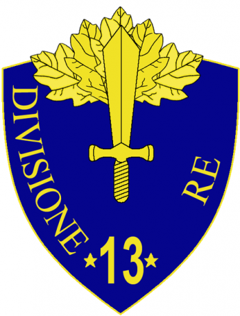 Coat of arms (crest) of the 13th Infantry Division Re, Italian Army