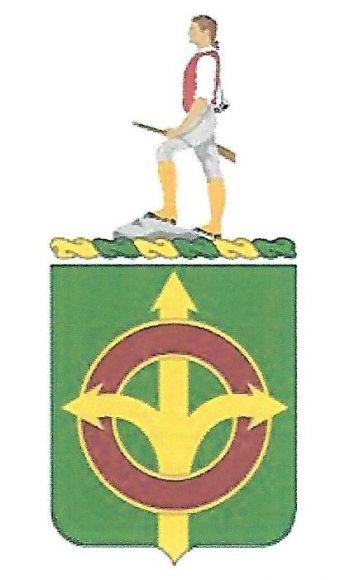 Coat of arms (crest) of 419th Transportation Battalion, US Army