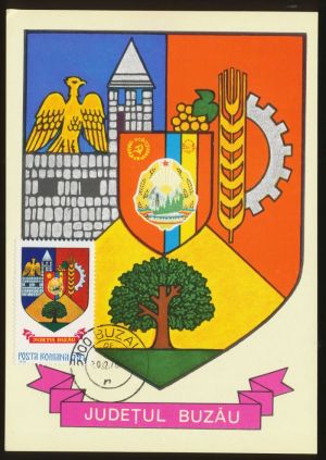 Coat of arms (crest) of Buzău (county)