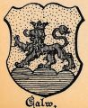 Wappen von Calw/ Arms of Calw