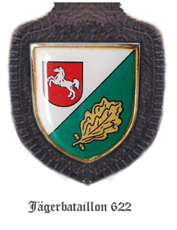 Blason de Jaeger Battalion 622, German Army/Arms (crest) of Jaeger Battalion 622, German Army