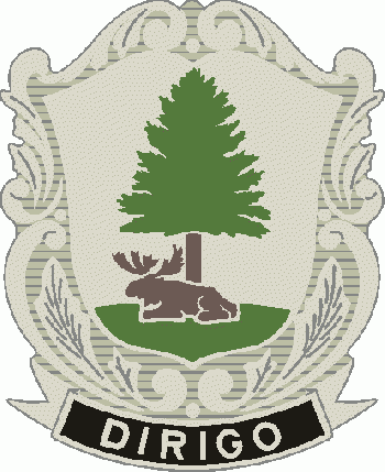 Arms of Maine Army National Guard, US