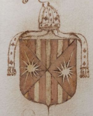 Arms (crest) of Francesco Vitale da Noja