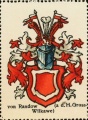Wappen von Randow nr. 1923 von Randow