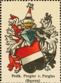 Wappen Freiherren Pergler von Perglas nr. 2004 Freiherren Pergler von Perglas