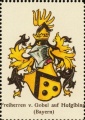 Wappen Freiherren von Gobel auf Hofgibing nr. 2369 Freiherren von Gobel auf Hofgibing