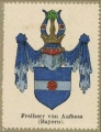 Wappen Freiherr von Aufsess nr. 704 Freiherr von Aufsess
