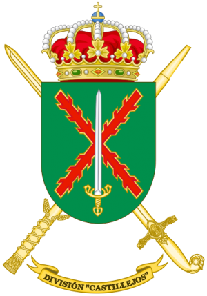 Division Castillejos, Spanish Army.png