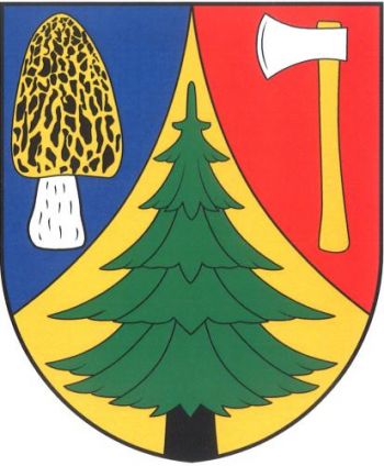 Arms (crest) of Smržov (Hradec Králové)