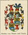 Wappen Grafen von Thurn und Taxis nr. 1284 Grafen von Thurn und Taxis