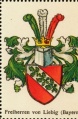 Wappen Freiherren von Liebig nr. 2385 Freiherren von Liebig