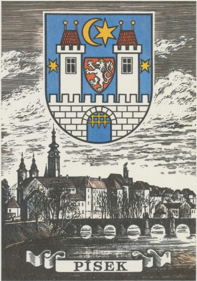 Arms (crest) of Písek (Písek)