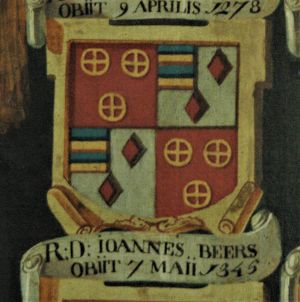 Arms of Joannes Beers