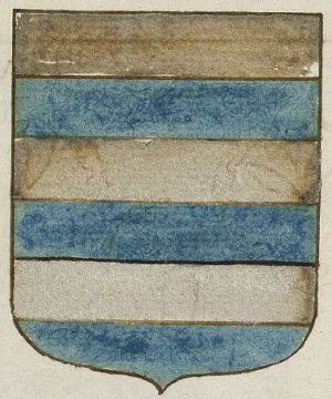 Arms of Jeanne de Sablé