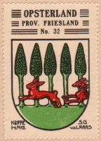 Wapen van Opsterland/Arms (crest) of Opsterland