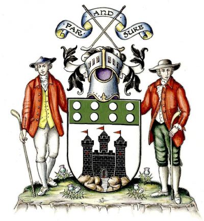 Coat of arms (crest) of Royal Burgess Golfing Society of Edinburgh