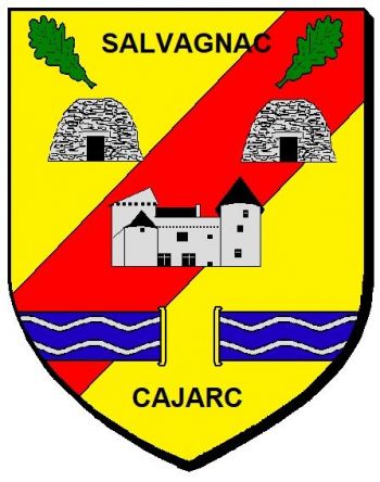Blason de Salvagnac-Cajarc/Arms (crest) of Salvagnac-Cajarc