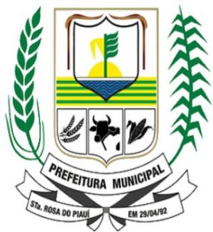 Brasão de Santa Rosa do Piauí/Arms (crest) of Santa Rosa do Piauí