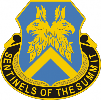 Coat of arms (crest) of 110th Military Intelligence Battalion, US Army