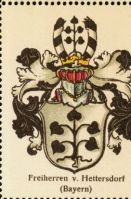 Wappen Freiherren von Hettersdorf