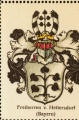 Wappen Freiherren von Hettersdorf nr. 2355 Freiherren von Hettersdorf