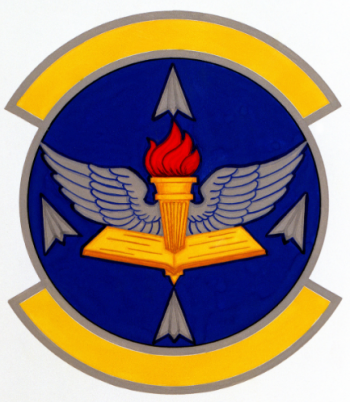 Coat of arms (crest) of the 3305th Student Squadron, US Air Force