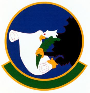 Coat of arms (crest) of the 52nd Contracting Squadron, US Air Force