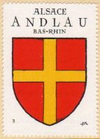 Blason d'Andlau/Arms (crest) of Andlau