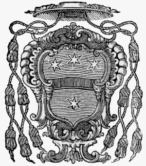 Arms of Agatino Maria Reggio Statella