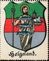 Wappen von Helgoland/ Arms of Helgoland