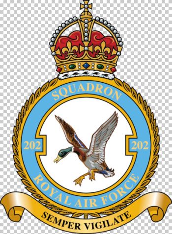 Coat of arms (crest) of No 202 Squadron, Royal Air Force