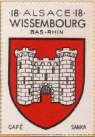 Blason de Wissembourg/Arms (crest) of Wissembourg