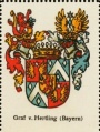 Wappen Graf von Hertling nr. 3049 Graf von Hertling