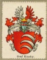 Wappen Graf Kinsky nr. 829 Graf Kinsky