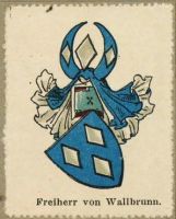 Wappen Herren von Wallbrunn/Arms (crest) of the Lords of Wallbrunn