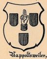 Wappen von Rappoltsweiler/ Arms of Rappoltsweiler