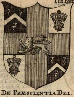 Arms of Barbers in Exeter